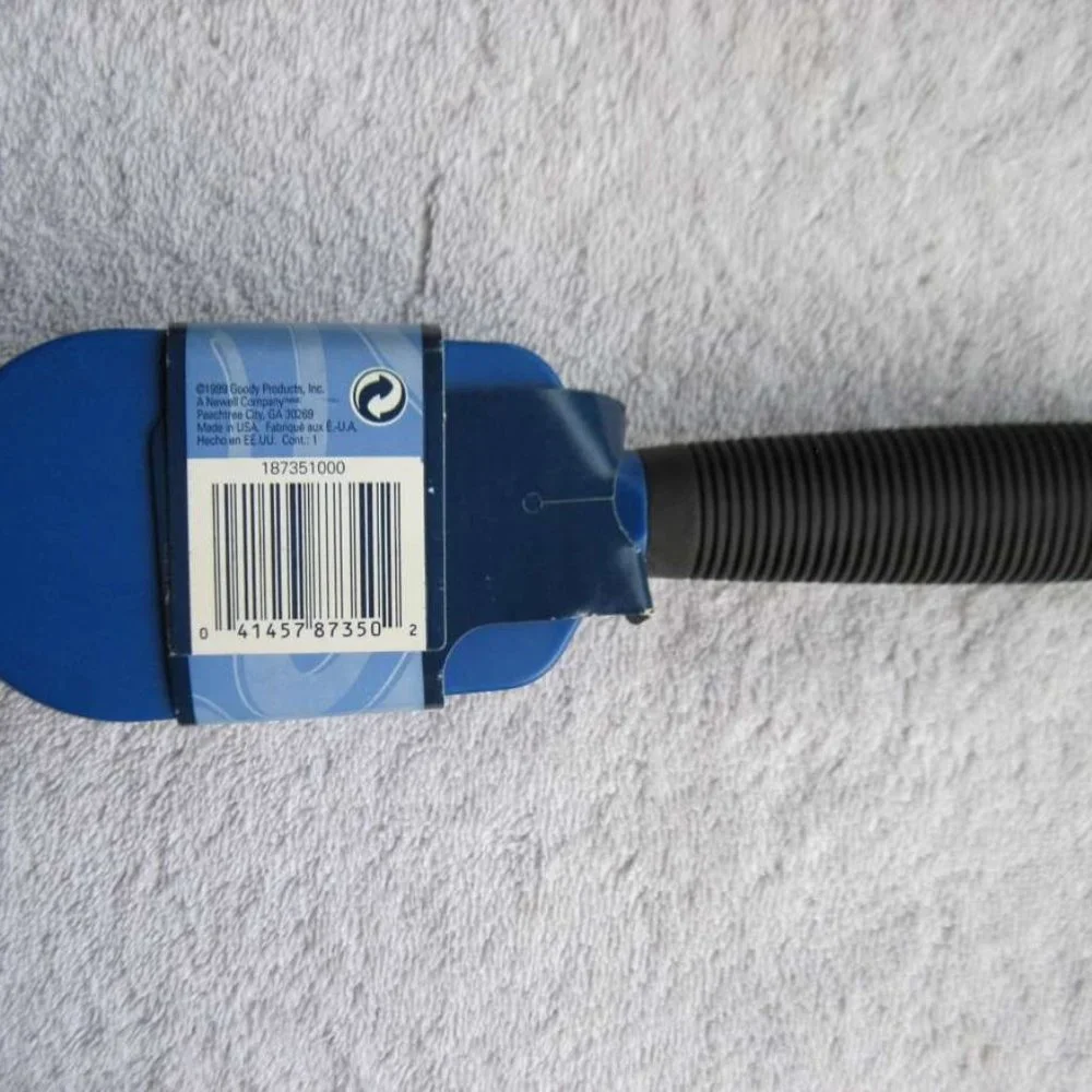 Goody Comfort Grip Stiff Metal Pin Wire Bristles So Sleek Hair Brush 1999 U.S.A.